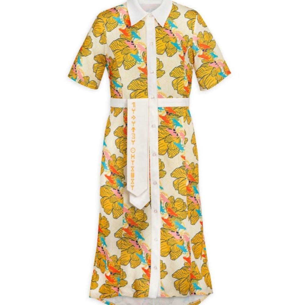 Black Panther Wakanda Floral Cosplay Dress Women’s Disney Marvel 1X Plus